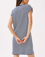 Women's Striped T-Shirt Dress
