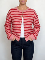Women's Striped Cardigan