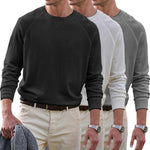 Men's Cotton Casual Crew Neck Tops