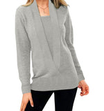 Women's Pullover Cropped Knitted Jumpers
