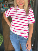 New Women's Casual Striped Tee