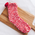 Winter Fuzzy "Cupcakes" Sock