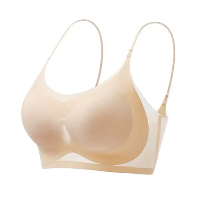 Thin Plus Size Ice Silk Comfort Bra