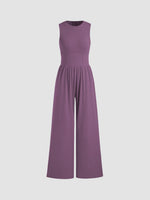 Sleeveless Tank Top Casual Jumpsuit