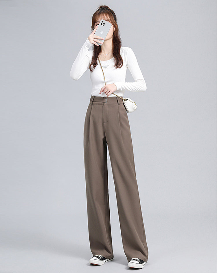 The Unique Effortless High-waisted Wide Leg Pants