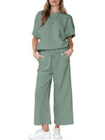 Women's Textured Luxury Lounge Set