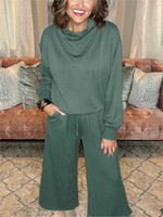 Ultra Soft Cowl Neck Lounge Set