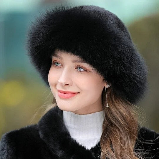 ??Women's Winter Furry Hat