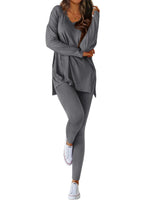 Women's Casual V-neck Oversized Matching Set