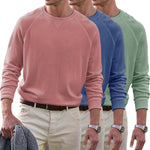 Men's Cotton Casual Crew Neck Tops