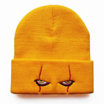 Penny Wise Scar Eyes Beanie Horror Clown Eyes Knit Hat