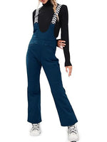 Women's Insulated Waterproof Windproof Snow Bib Overalls