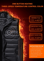 New Unisex Warming Heated Jacket/Vest??(Without rechargeable battery)