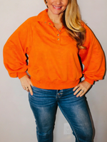 Women's Chill Vibe Oversized V-Neck Top