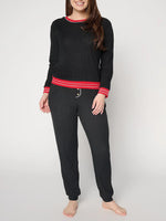 Women's Ribbed Butterknit Lounge Set