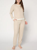 Women's Ribbed Butterknit Lounge Set