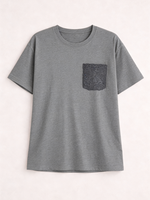 Women's Lace Pocket Versatile T-Shirt