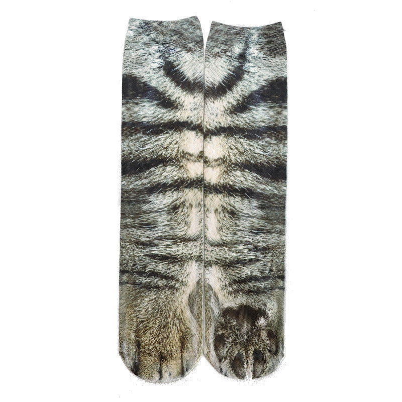 3D Realistic Animal Paw Socks