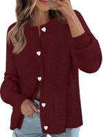 Women's Chunky Knit Button Up Cardigan Sweaters