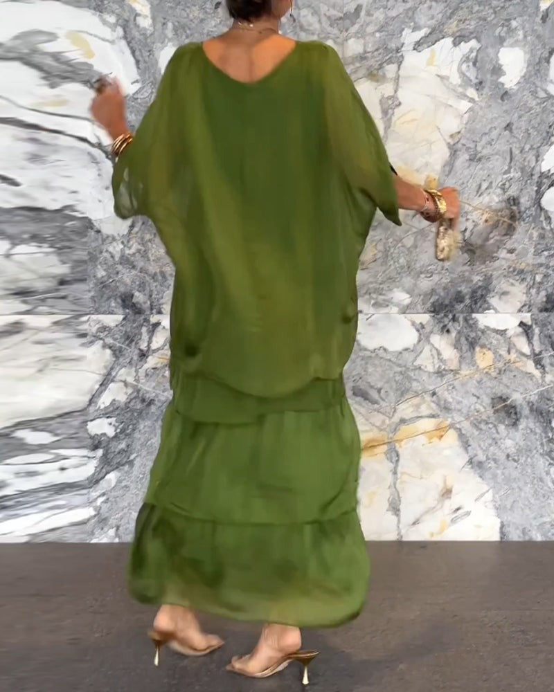Women's Artistic Style Loose Dress