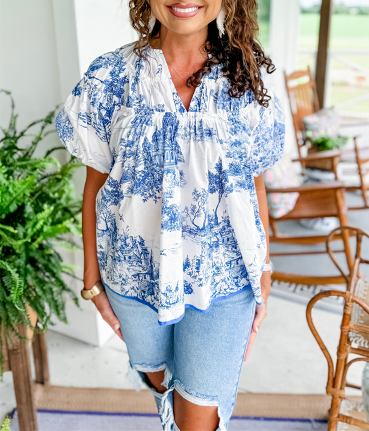 Women's Classic Charm Toile Tops