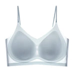 Thin Plus Size Ice Silk Comfort Bra