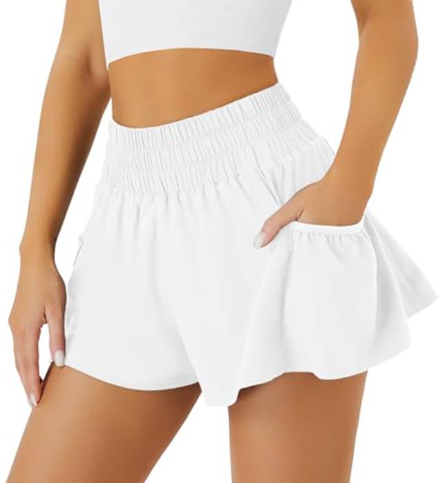 Women's Summer High Waisted Athletic Shorts