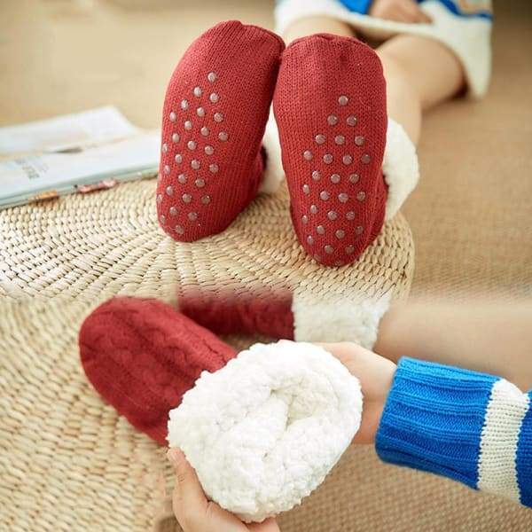 Winter Velvet Warm Floor Socks