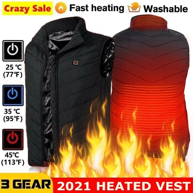 Unisex Warming Heated Vest