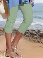 Women's Plain Casual Leggings