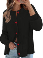 Women's Chunky Knit Button Up Cardigan Sweaters