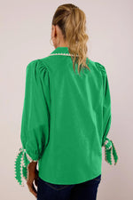 Women's Cute Bow Long Sleeve Shirt