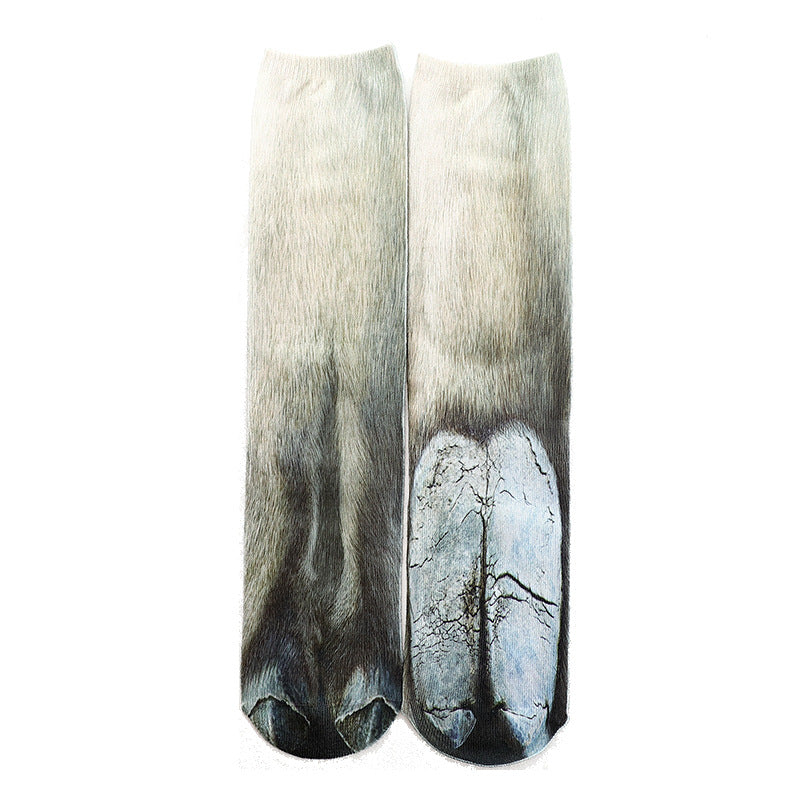 3D Realistic Animal Paw Socks