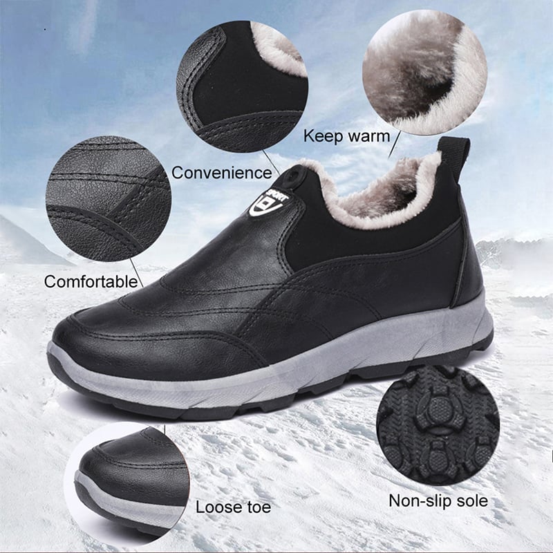 Winter Waterproof PU Leather Boots (Christmas Sale 50% OFF)