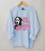 Women's No You Hang Up Funny Halloween Sweatshirt