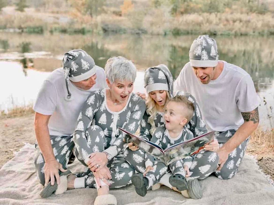 Tree Family Pajamas Set (With Hat)