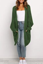 OversizedPockets Sweater Coat