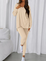 Women's Casual V-neck Oversized Matching Set