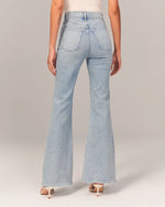 Ultra High Rise Stretch Flare Jeans