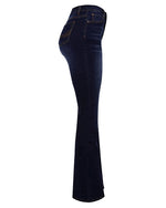 Vintage Mid Waist Flare Jeans