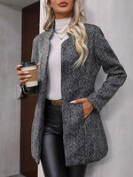 Women's Notch Lapel Casual Blazer Coat