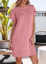 Women's Lightweight Summer T-shirt Dress with Pockets