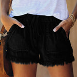 Women's Casual Denim Shorts with Pockets