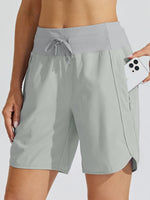 Women's 7 Inseam Athletic High Wasistband Shorts