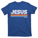 Retro Jesus King Oversized Cotton T-Shirt