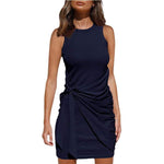 (Multiple Colour) - Casula Wrap Skirt Knit Dress