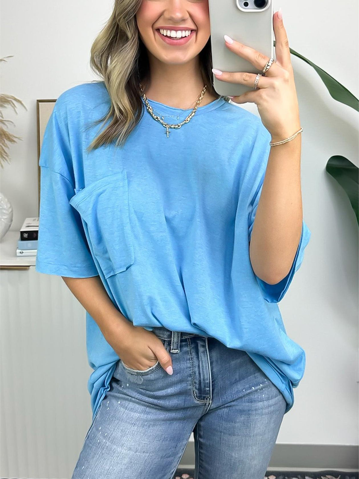 Women's Raw Edge Boxy Tee