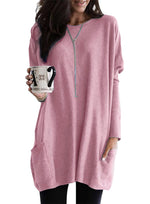 Women's Lightweight Long Sleeve Tunic Top