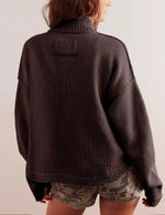 Wommen's Button Down Knit Sweater Cardigan