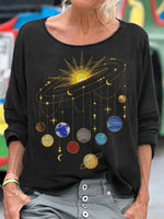 Women Casual Gracefully Designed Long Sleeve T-Shirt